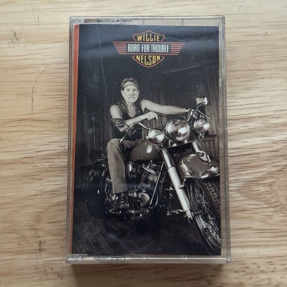 Other - Willie Nelson Born For Trouble Cassette Tape 1990 Columbia CT45492 Country